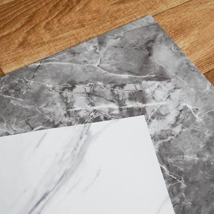 Kép valamiből Öntapadó csempe 60x30 cm - fehér márvány