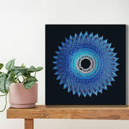 Kép valamiből Kreatív Készlet String Art - Mandala