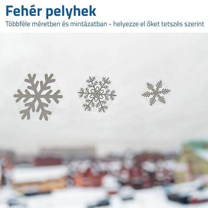 Kép Hópehely ablakmatricák 29 db