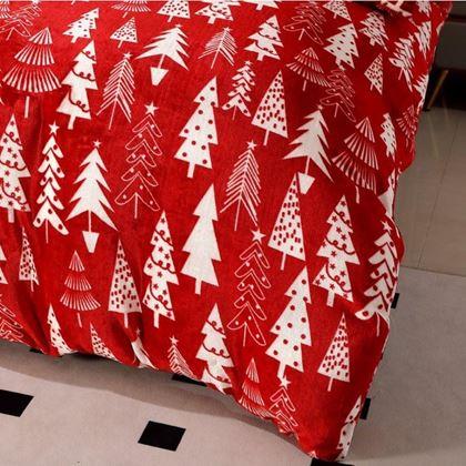 Kép valamiből Mikroplüss ágynemű - karácsonyi Erdő