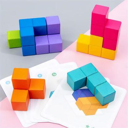 Kép Tetris 3D kocka kihívás kártyákkal