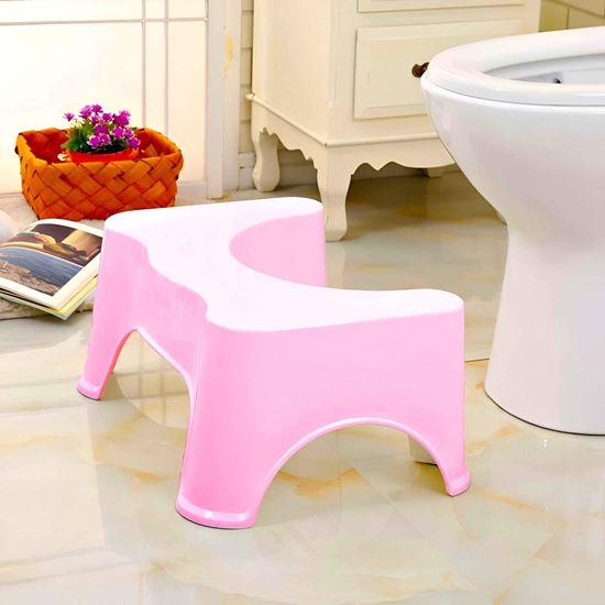 Kép valamiből WC-sámli - rózsaszín