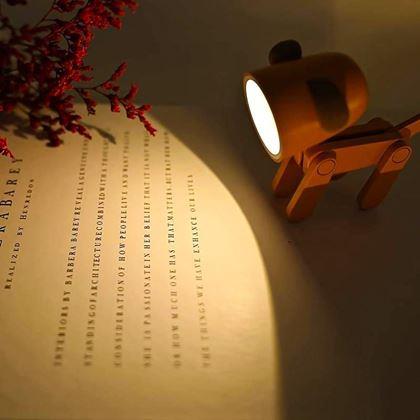 Kép valamiből  Kutyás mini lámpa - rózsaszín