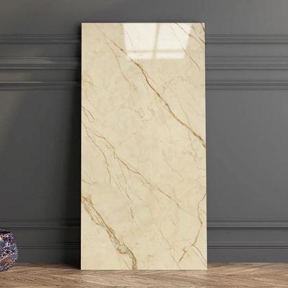 Kép valamiből Öntapadó csempe 60x30 cm - okker márvány