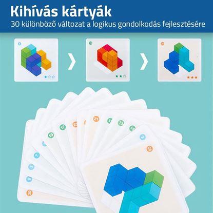 Kép Tetris 3D kocka kihívás kártyákkal