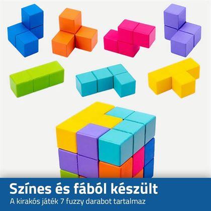 Kép valamiből Tetris 3D kocka kihívás kártyákkal