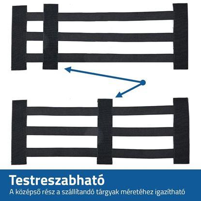 Kép Elasztikus tépőzáras tartó az autó csomagtartójához