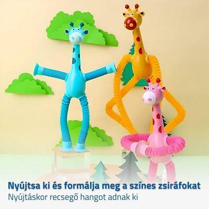 Kép valamiből Játék – kék zsiráf