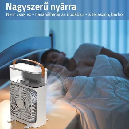 Kép valamiből Asztali ventilátor köddel