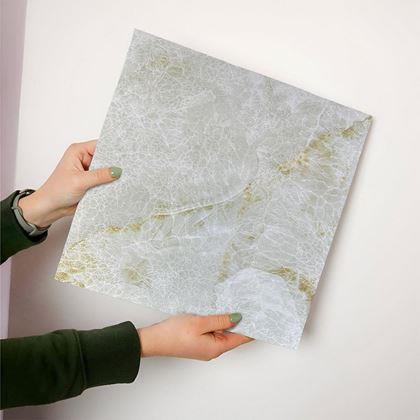Kép valamiből Öntapadó csempe 30x30 cm - krém márvány