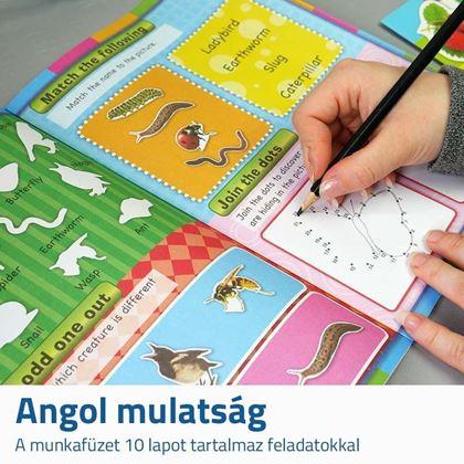 Kép valamiből Oktató Füzet - Angol Nyelvtanulás - Állatok
