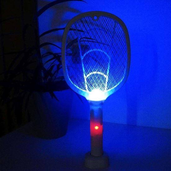 Kép valamiből Elektromos légycsapó UV fénnyel és USB töltéssel