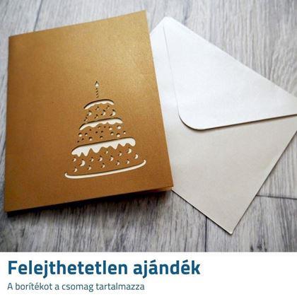 Kép valamiből 3D szülinapi képeslap
