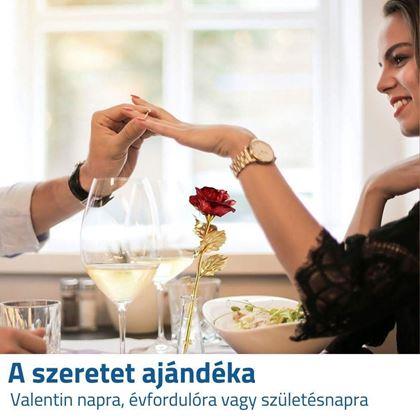 Kép valamiből Örök rózsa ajándékcsomagolásban