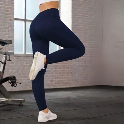 Kép Varrat nélküli leggings magas derékkal