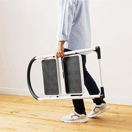Kép valamiből Összecsukható fém fellépő, 2 lépcsőfokos, 83 cm