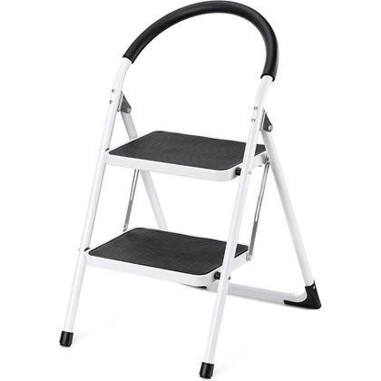 Kép valamiből Összecsukható fém fellépő, 2 lépcsőfokos, 83 cm