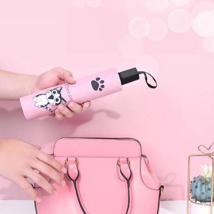 Kép valamiből Összecsukható macska esernyő - világos rózsaszín