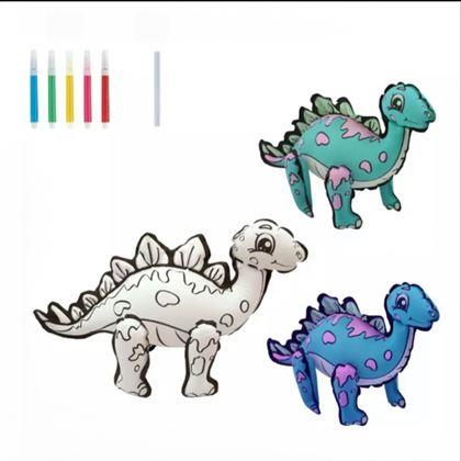 Kép valamiből Felfújható kifestőkönyv - Stegoszaurus