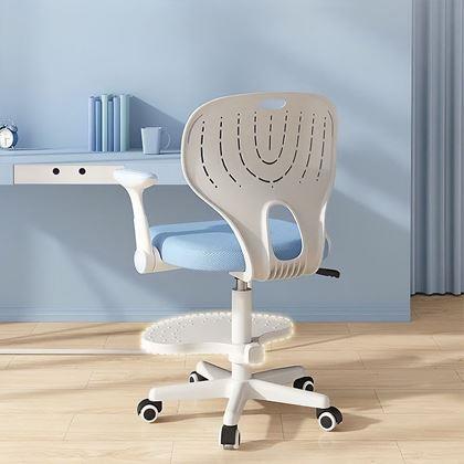 Kép valamiből Gyerek növelhető, forgó íróasztali szék - világoskék