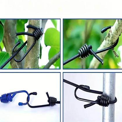 Kép valamiből Utazó ruhaszárító kötél csipeszekkel