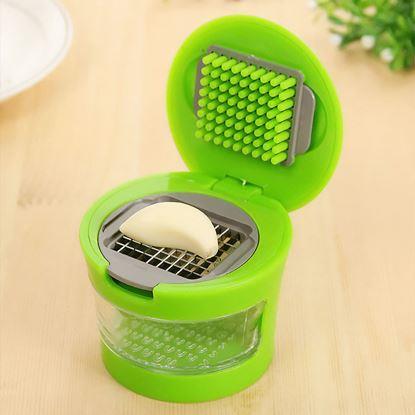 Kép Kézi fokhagymaszeletelő + 2 feltét