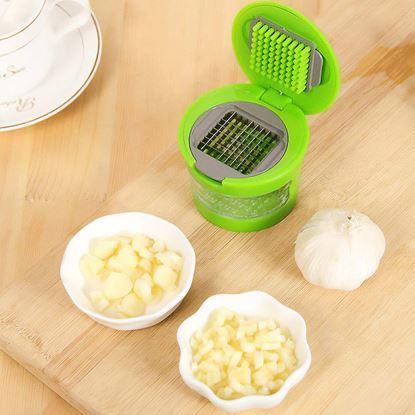 Kép Kézi fokhagymaszeletelő + 2 feltét