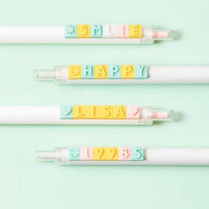 Kép valamiből DIY Toll saját üzenettel, 2 db