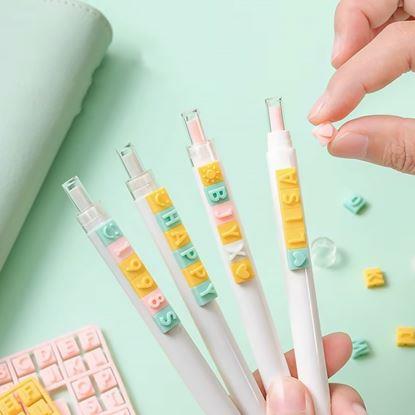 Kép 2 db DIY toll saját üzenettel