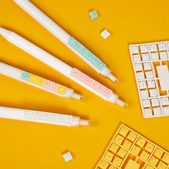 Kép valamiből DIY Toll saját üzenettel, 2 db
