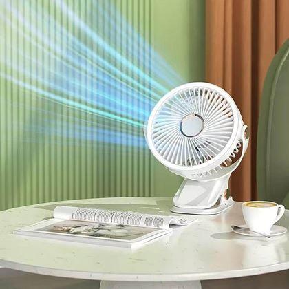 Kép valamiből Hordozható asztali ventilátor csipesszel