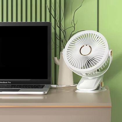 Kép valamiből Hordozható asztali ventilátor csipesszel