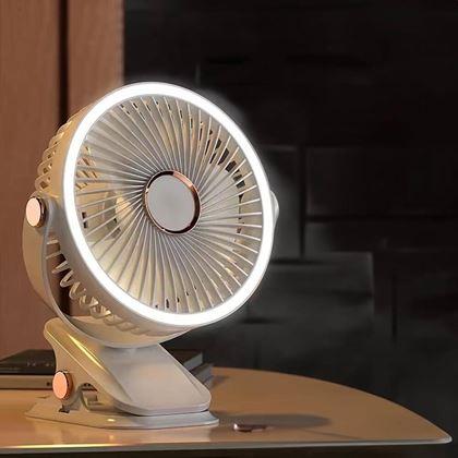 Kép valamiből Hordozható asztali ventilátor csipesszel