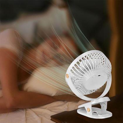 Kép valamiből Hordozható asztali ventilátor csipesszel