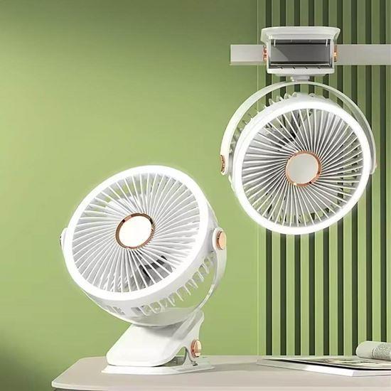 Kép valamiből Hordozható asztali ventilátor csipesszel