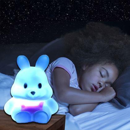 Kép valamiből Nyuszi éjjeli lámpa  -  fehér