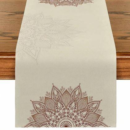 Kép valamiből 180 cm-es asztali futó - mandala