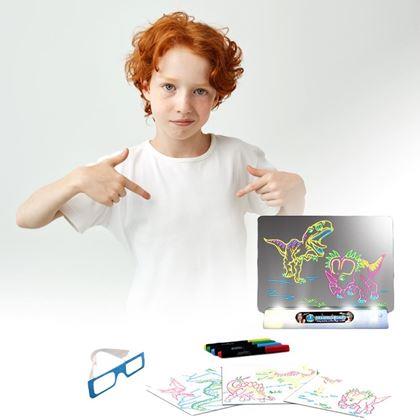 Kép valamiből Rajztábla 3D szemüveggel