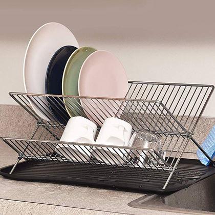 Kép valamiből Fém edényszárító tálcával