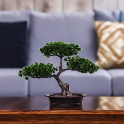 Kép valamiből Mesterséges bonsai cserépben