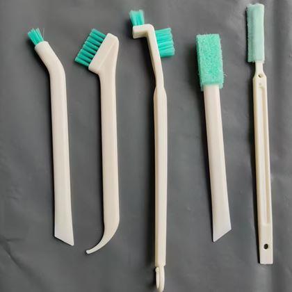 Kép valamiből Nehéz hozzáférhető helyek tisztítására szolgáló kefék készlete, 5 db