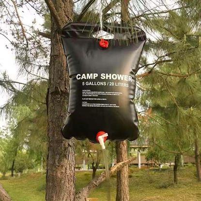 Kép Napenerős napelemes kempingzuhany 20 l