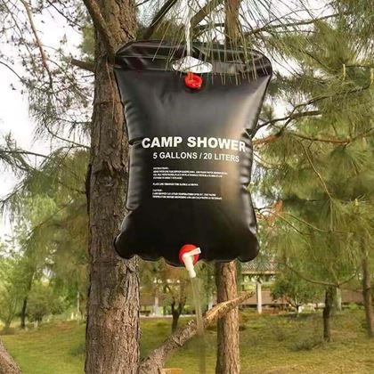 Kép valamiből Napenerős napelemes kempingzuhany 20 l