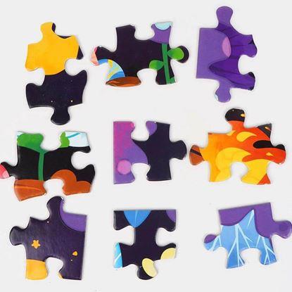 Kép Gyerek puzzle, sötétben világító, 96 darabos