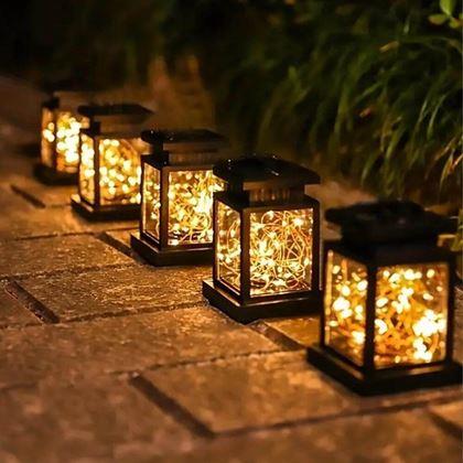 Kép valamiből LED napelemes akasztós lámpás