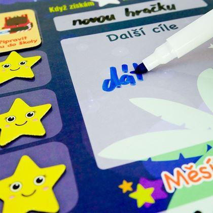 Kép valamiből Magnetická tabulka povinností a odměn pro děti