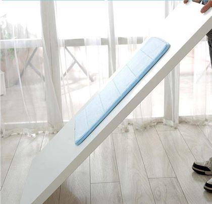 Kép valamiből Csúszásgátló fürdőszobai szőnyeg 40 x 60 cm - kék