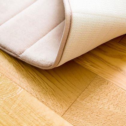 Kép valamiből Csúszásgátló fürdőszobai szőnyeg 40 x 60 cm - bézs