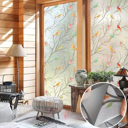 Kép valamiből Dekoratív ablakfólia  -  madarak