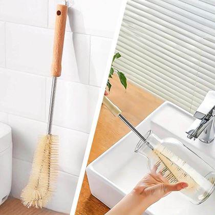 Kép valamiből Fa tisztító üvegkefe fa nyéllel